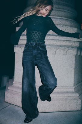 H&M H&M Wide Ultra High Jeans