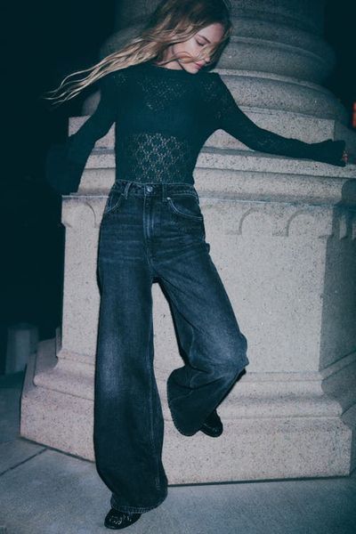 H&M H&M Wide Ultra High Jeans