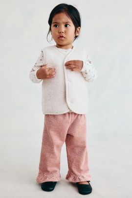 H&M H&M Wool-blend Teddy Fleece Vest
