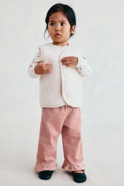 H&M H&M Wool-blend Teddy Fleece Vest