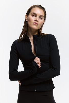H&M H&M Zip-through Sports Jacket With Softmove