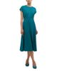 Hobbs London Hobbs London Adela Cap Sleeve Satin Dress - 1