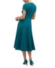 Hobbs London Hobbs London Adela Cap Sleeve Satin Dress - 4