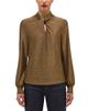 Hobbs London Hobbs London Ashley Sparkle Twist Neck Top - 1