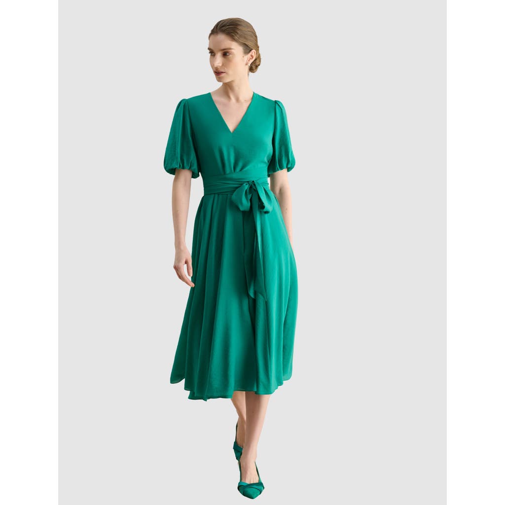 HOBBS LONDON HOBBS LONDON Barrington Tie Waist Midi Dress