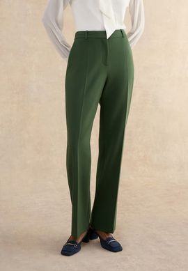 HOBBS LONDON HOBBS LONDON Bess High Waisted Straight Leg Trousers