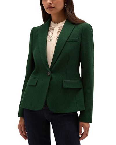 Hobbs London Hobbs London Blake Wool Notched Collar Jacket
