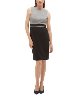 Hobbs London Hobbs London Edie Color Blocked Sheath Dress