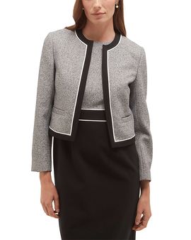 Hobbs London Hobbs London Edie Cropped Open Front Jacket