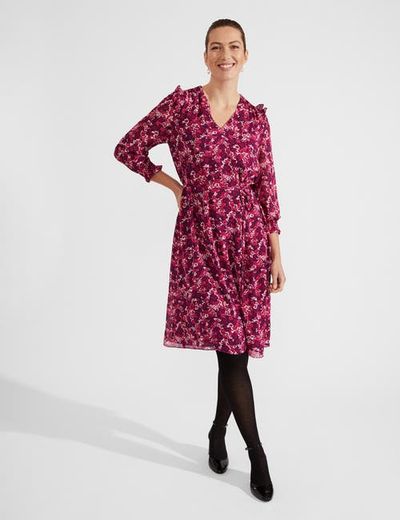 HOBBS LONDON HOBBS LONDON Elaina Printed Midi Dress