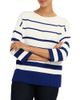 Hobbs London Hobbs London Elaine Striped Sweater - 1