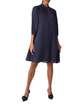 porridge short-sleeve crew-neck linen printed mini dress Anthropologie Porridge Short-Sleeve Crew-Neck Linen Printed Mini Dress