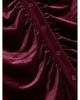 Hobbs London Hobbs London Hattie Velvet Button Front Top - 6
