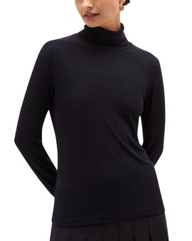 Hobbs London Hobbs London Kiera Ribbed Roll Neck Top