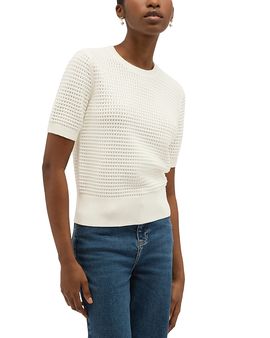 Hobbs London Hobbs London Leah Pointelle Crewneck Sweater