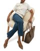 Hobbs London Hobbs London Leah Pointelle Crewneck Sweater - 2