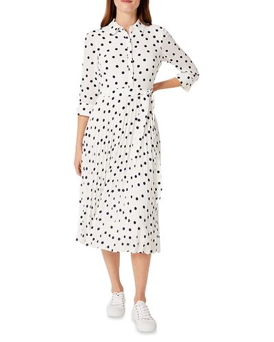 Hobbs London Hobbs London Leona Spot Print Midi Dress