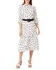 Hobbs London Hobbs London Leona Spot Print Midi Dress - 3
