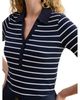 Hobbs London Hobbs London Merle Ribbed Polo Top - 4