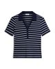 Hobbs London Hobbs London Merle Ribbed Polo Top - 5