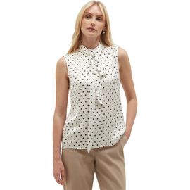 HOBBS LONDON HOBBS LONDON Natasha Tie-Neck Polka Dot Blouse