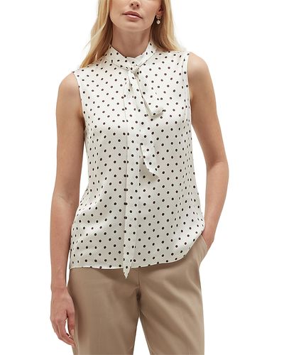 Hobbs London Hobbs London Natasha Tie Neck Top