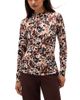 Hobbs London Hobbs London Oriana Printed Ruched Top - 1