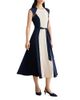 Hobbs London Hobbs London Petite Andrea Color Blocked Dress - 1