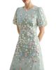 Hobbs London Hobbs London Petite Audra Embroidered Dress - 3
