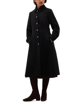 Hobbs London Hobbs London Petite Iona Wool Collared Coat