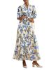 Hobbs London Hobbs London Petites Shanice Floral Tie Waist Shirt Dress - 2
