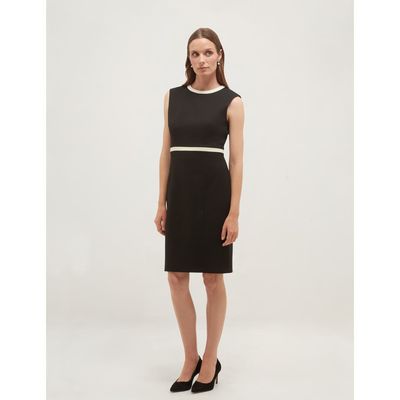 HOBBS LONDON HOBBS LONDON Rosalind Contrast Sleeveless Dress