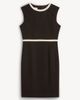 HOBBS LONDON HOBBS LONDON Rosalind Contrast Sleeveless Dress - 2