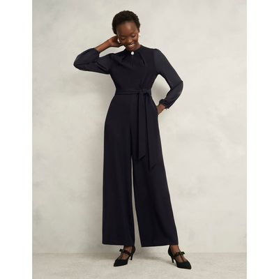 HOBBS LONDON HOBBS LONDON Rosamund Wide-Leg Jumpsuit