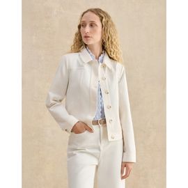 HOBBS LONDON HOBBS LONDON Selborne Tailored Cropped Denim Jacket