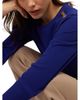 Hobbs London Hobbs London Tamsin Cotton Blend Button Shoulder Top - 4