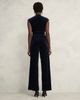 HOBBS LONDON HOBBS LONDON V-Neck Tie Waist Cap Sleeve Jumpsuit - 5