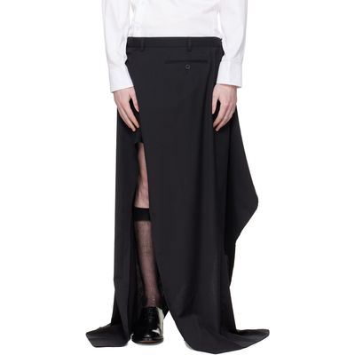 HODAKOVA HODAKOVA Black Dropped Maxi Skirt