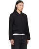 HODAKOVA HODAKOVA Black Harrington Jacket - 2