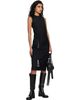HODAKOVA HODAKOVA Black Holy Midi Dress - 4