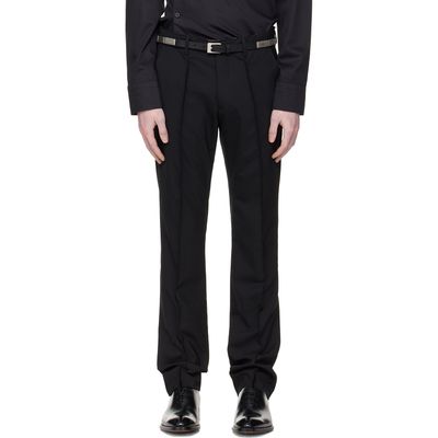 HODAKOVA HODAKOVA Black Horse Hair Suit Trousers