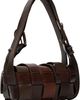 HODAKOVA HODAKOVA Brown Buckle Baguette Bag - 3