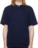 HODAKOVA HODAKOVA Navy Knit Wool Short Sleeve Polo - 1