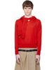 HODAKOVA HODAKOVA Red Double Sleeve Sweater - 1
