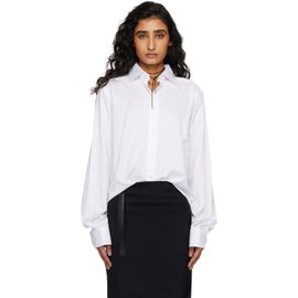 HODAKOVA HODAKOVA White Flip Shirt