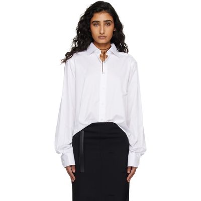 HODAKOVA HODAKOVA White Flip Shirt
