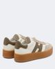 Hogan Hogan Cool suede-trimmed leather platform sneakers - 3