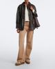 Hogan Hogan Cool suede-trimmed leather platform sneakers - 4