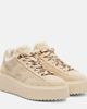 Hogan Hogan H-Stripes suede platform sneakers - 1