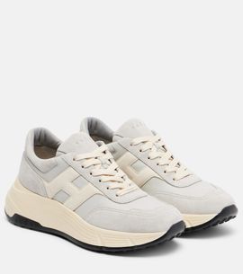 Hogan Hogan H669 suede and leather sneakers